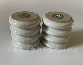 WX-01電（diàn）車絕（jué）緣子70*70mm低壓電瓷75mm*75mm行車瓷柱（zhù）M10內絲m12